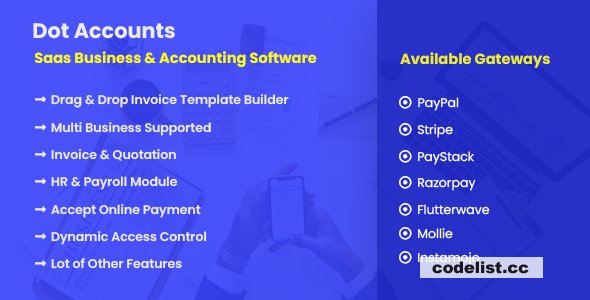 Dot Accounts v2.8 - SaaS Business & Accounting Software