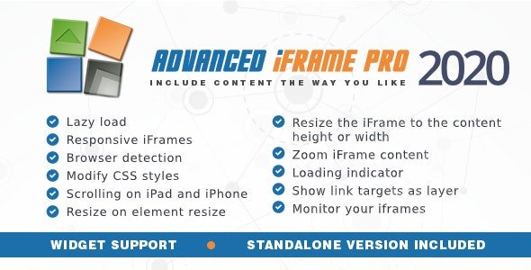 Advanced iFrame Pro v2020.5