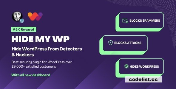 Hide My WP v6.2.12 - Amazing Security Plugin for WordPress!