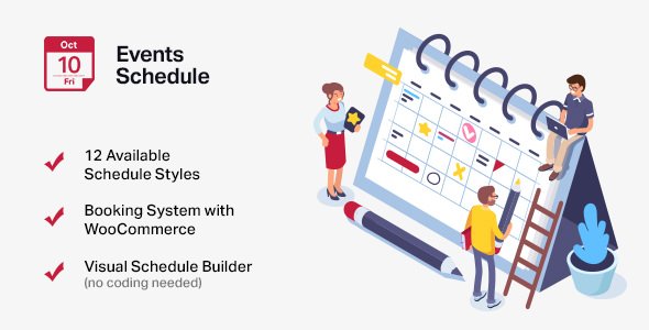 Events Schedule v2.7.0 - Events WordPress Plugin