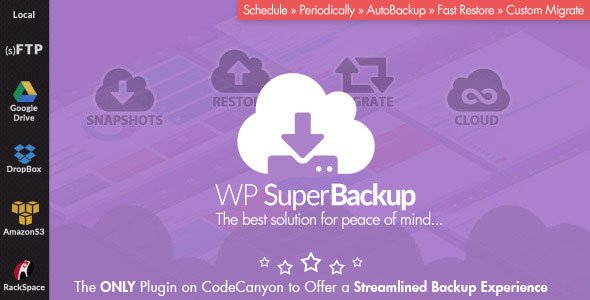 Super Backup & Clone v2.4 - Migrate for WordPress