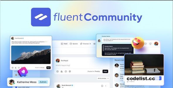 Fluent Community Pro v1.6.10 - Fastest WordPress Community Plugin