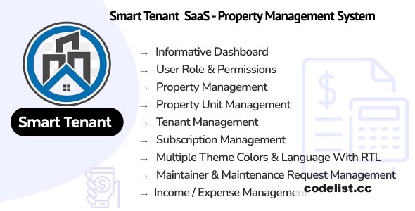Smart Tenant SaaS v2.3 - Property Management System